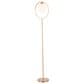 Grandview Gallery Moon Floor Lamp in Gold, , large