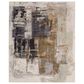 Feizy Clio 39LUF 12" x 15" Gray and Multicolor Area Rug, , large