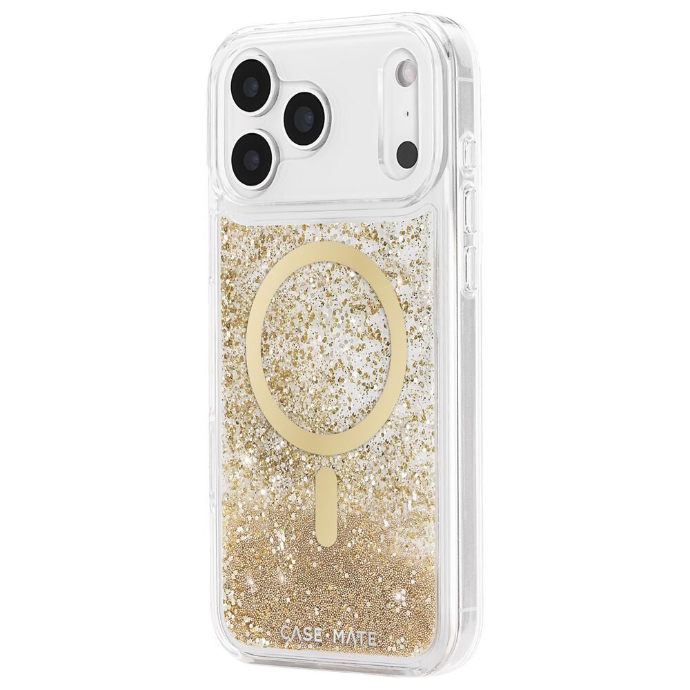 Case-Mate Waterfall MagSafe Case for iPhone 17 Pro Max in Gold, , large
