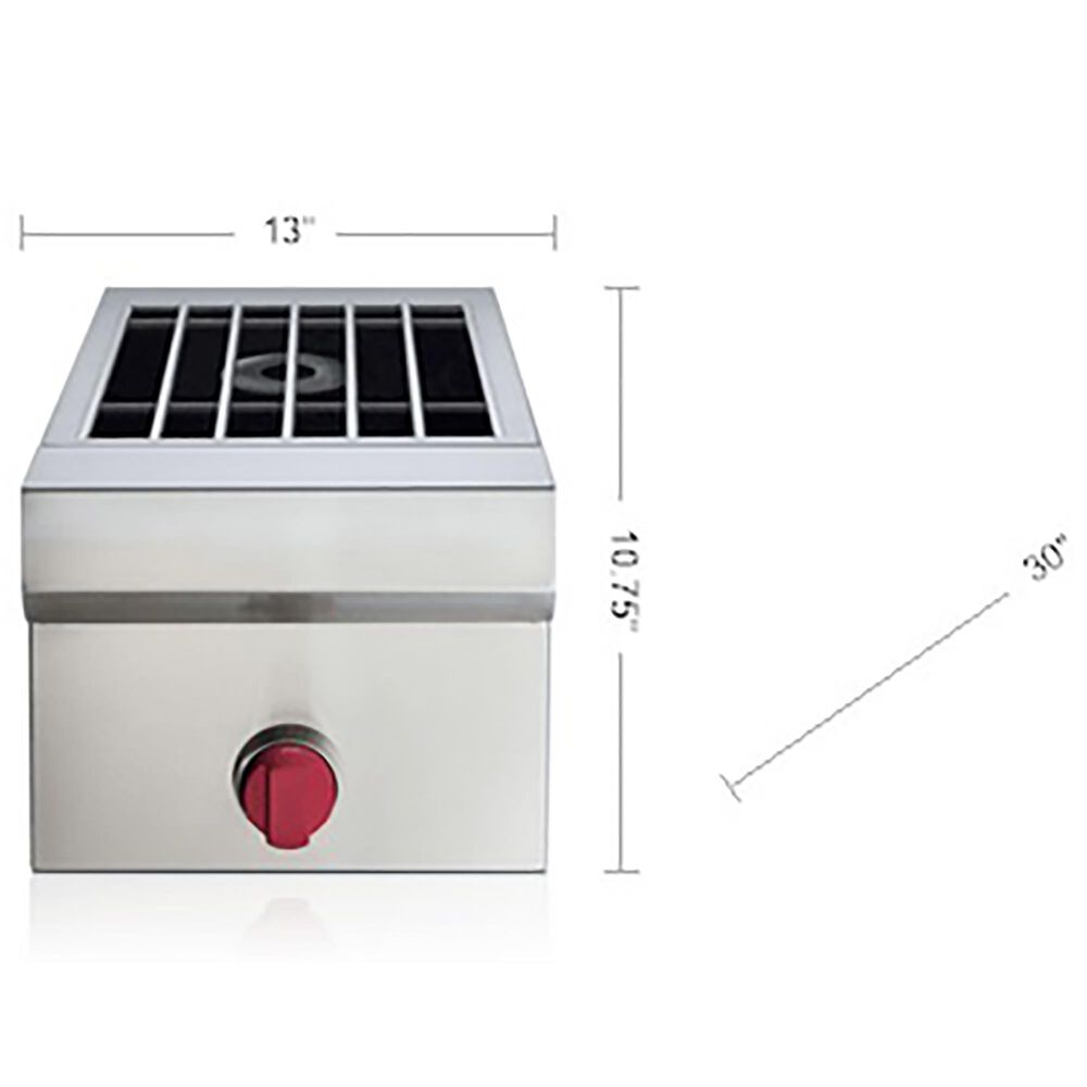 Wolf Appliances 13&quot; Liquid Propane Side Burner in Stainless Steel, , large