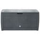 Alfresco Home Urban Matuba Home and Garden Storage Box with Wheels in Black, , large