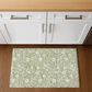 Dalyn Rug Company Soft Essentials Floral Aloe 1"8" x 2"6" Indoor/Outdoor Area Rug, , large