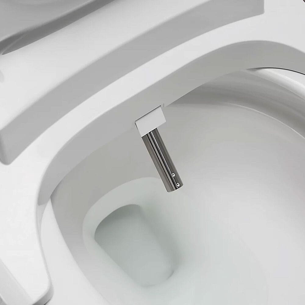 Kohler PureWash E700 Elongated Bidet Toilet Seat with Remote Control in White, , large