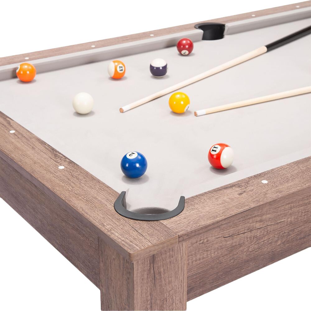 Zuo Modern Bonkers Pool Ping Pong Table in Brown, , large