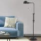 Cal Lighting Croby Pharmacy Adjustable Floor Lamp in Dark Bronze, , large