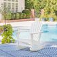 Ashley Sundown Treasure Patio Rocking Chair in White, , large