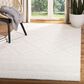 Safavieh Micro-Loop Southwestern 5" x 8" Gray and Ivory Area Rug, , large