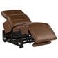 Italiano Furniture Krewe Power Armless Recliner in Brown Birch, , large