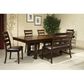 Hawthorne Furniture Kona Trestle Dining Table in Raisin - Table Only, , large