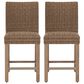Ashley Walton Bridge Outdoor Bar Stool in Driftwood (Set of 2), , large