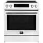 Forno Donatello 30" Slide-In Induction Range in White, , large