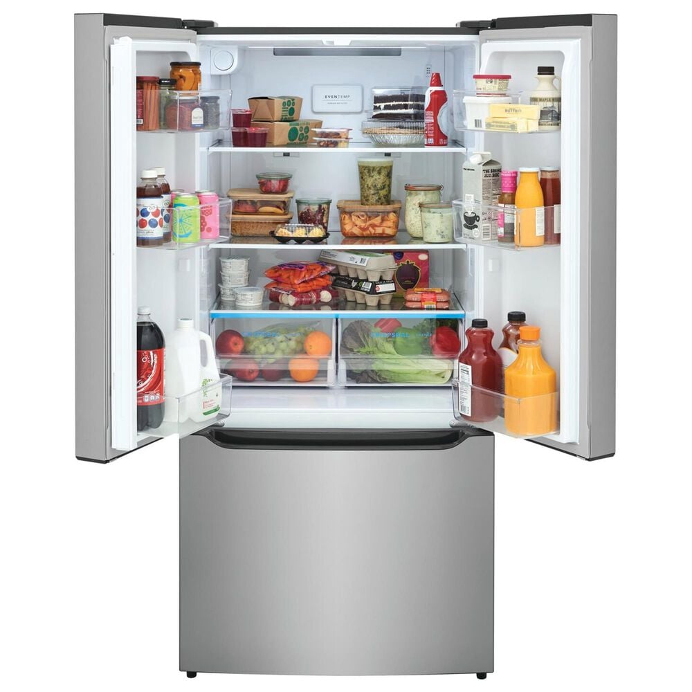 Frigidaire 20 Cu. Ft. Counter-Depth French Door Refrigerator in Fingerprint-Resistant Stainless Steel, , large