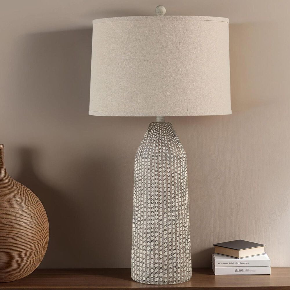 Renwil Lechuga Table Lamp in Beige, , large