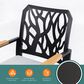 Hearth and Haven Patio Dining Chair with Branch-Like Backrest in Bourbon Brown (Set of 2), , large