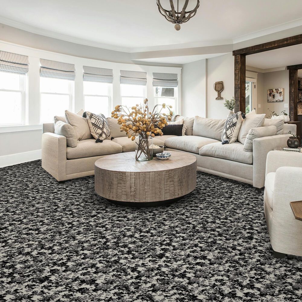 Karastan Bold Elements Carpet in Noir, , large