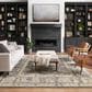Loloi Clement 11"6" x 15" Midnight and Antique Ivory Area Rug, , large