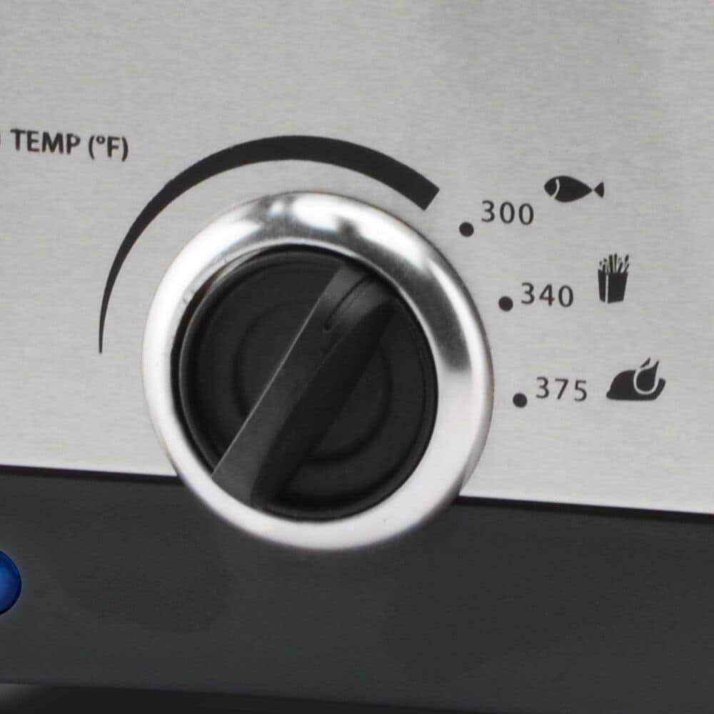 Toastmaster 1.5L Deep Fryer in Black and Stainless, , large