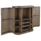 Ashley Landermont Bar Cabinet in Medium Brown, , large