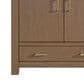 37B Alanya 36" Single Bathroom Vanity in Walnut Drift with White Composite Stone Top, , large