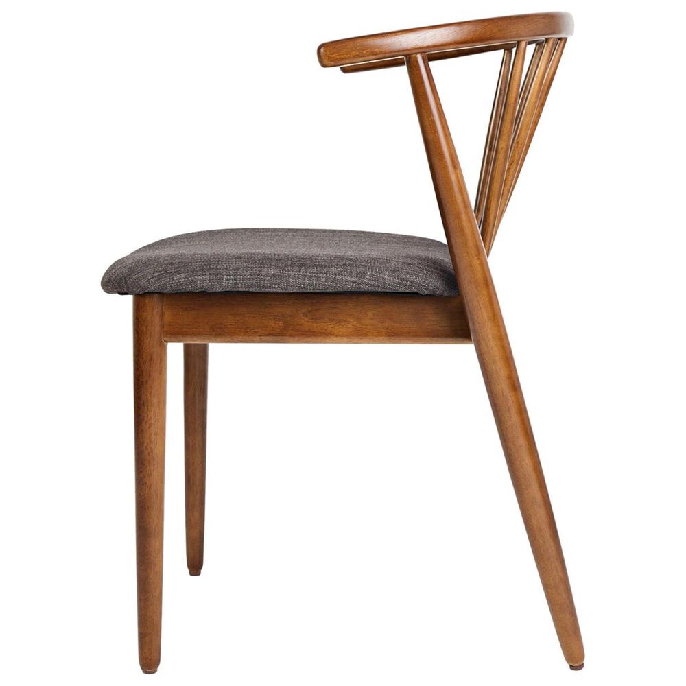 Waltham Copenhagen Side Chair in Walnut Nebraska Furniture Mart