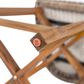 Hearth and Haven Lymington Outdoor Wicker Barstool with Teak Frame in Light Brown (Set of 2), , large