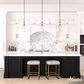 Hunter Dunshire 10.5" 1-Light Medium Pendant with Clear Shade in Noble Bronze, , large