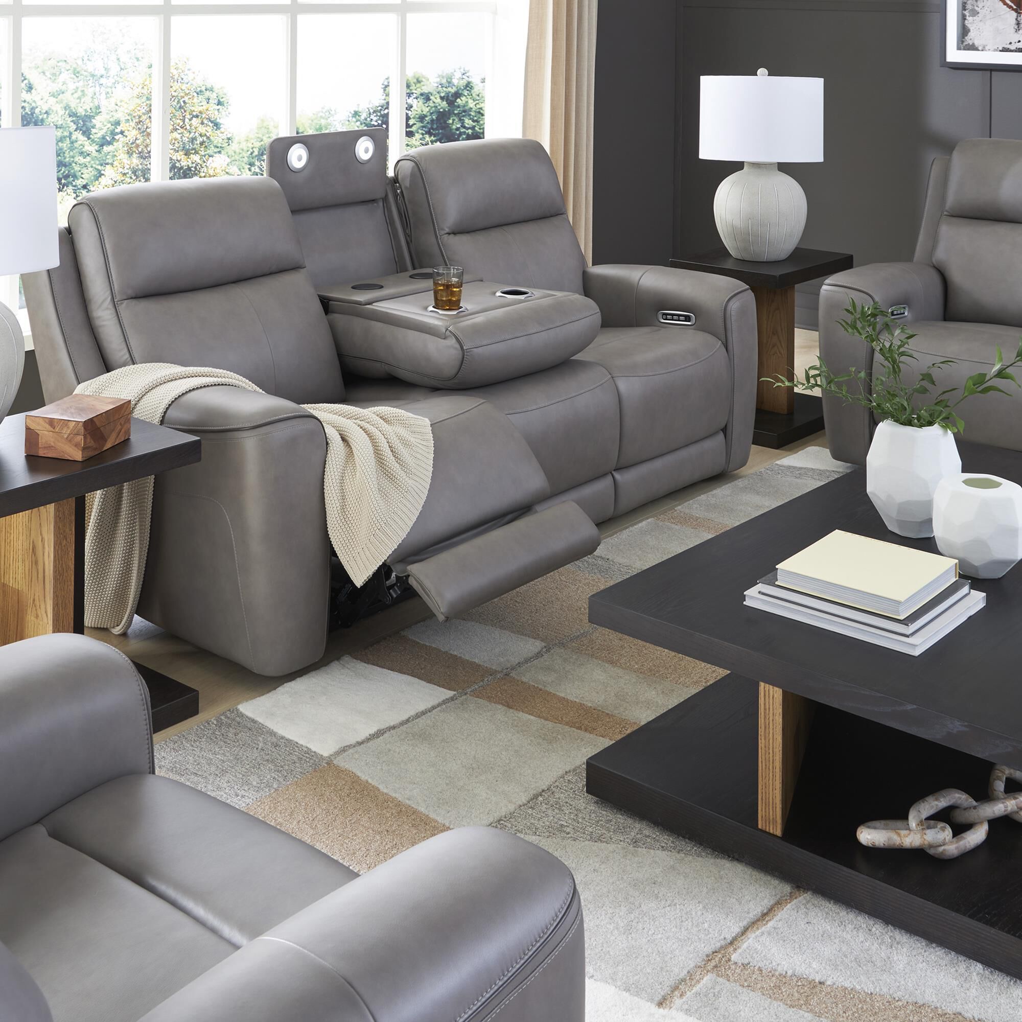 Ashley 5Z-Comfort 3-Piece Power Livingroom Set in Coin