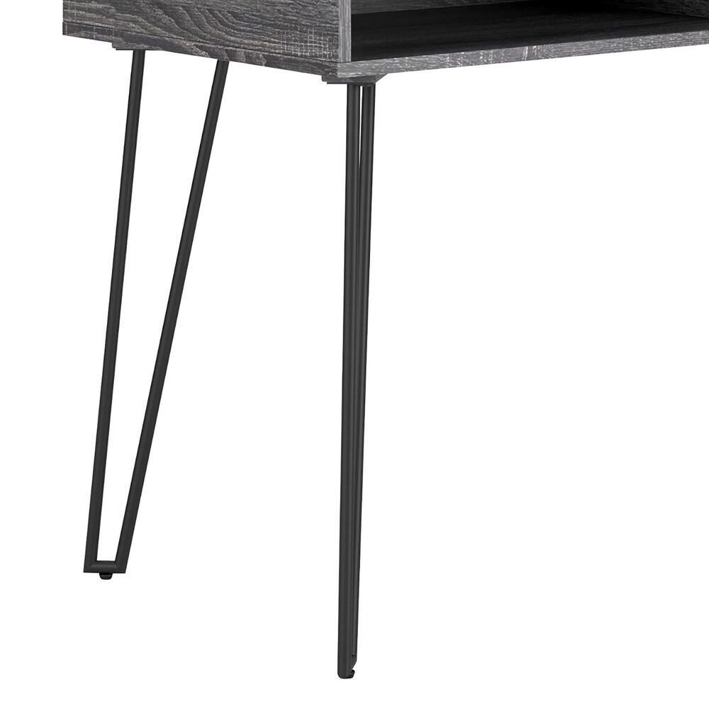 Ashley Strumford Home Office Desk in Charcoal and Black, , large