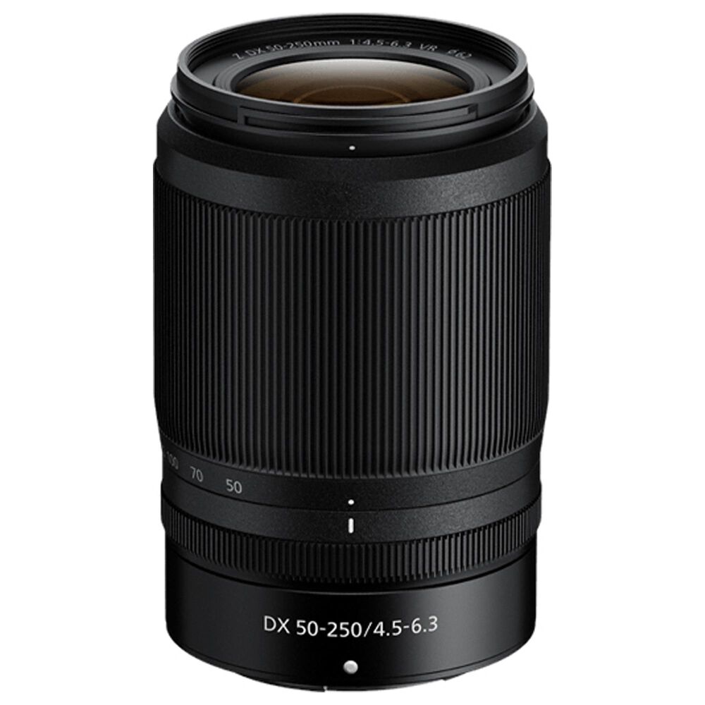 Nikon Z50 Mirrorless Camera with Nikkor Z DX 16-50mm f/3.5-6.3 VR and 50-250mm f/4.5-6.3 VR Lens in Black, , large