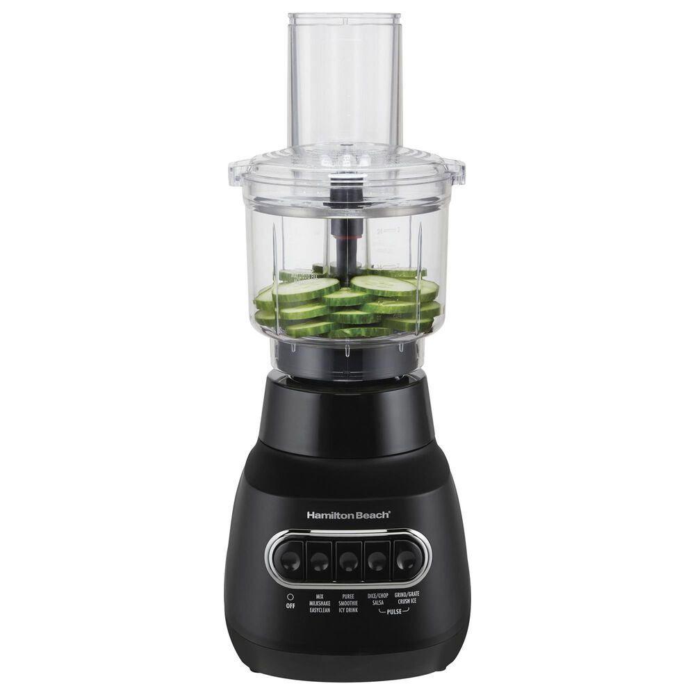 Hamilton Beach MultiBlend System with Glass Jar Travel Jar Food Chopper Black