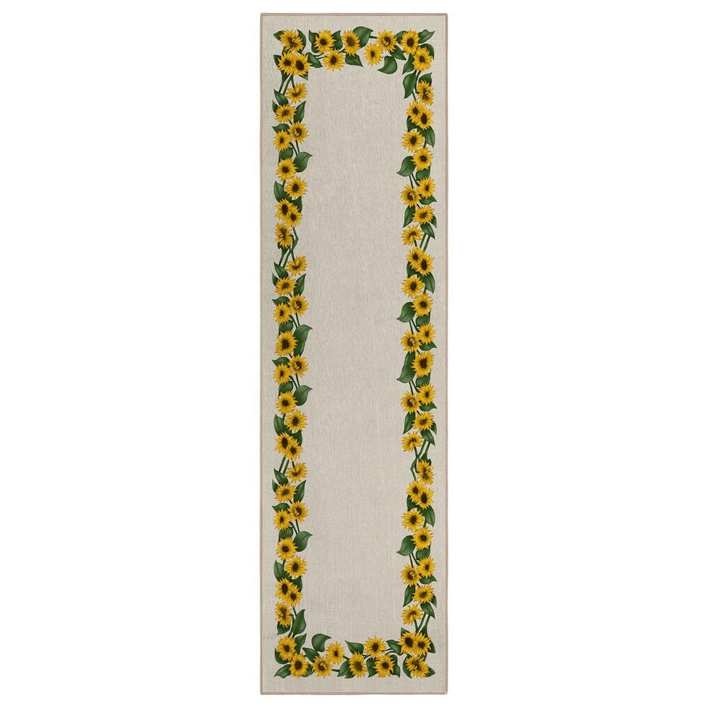 Dalyn Rug Company Kendall KE17 2"3" x 7"6" Beige Runner, , large