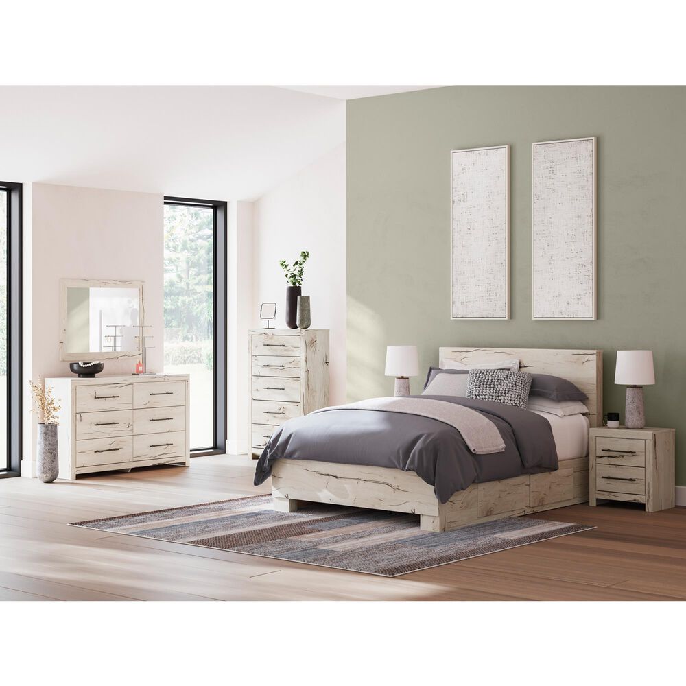 Ashley Lawroy 5-Drawer Chest in Light Natural, , large