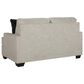 Ashley Vayda Stationary Loveseat in Pebble, , large