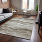 Dalyn Rug Company Pacifica PA6 3" x 5" Brown Area Rug, , large