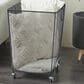 Maple and Jade Laundry Storage Cart with Ring Handles in Matte Black, , large