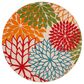 Nourison Aloha 7"10" Round Green Indoor/Outdoor Area Rug, , large