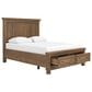 Ashley Feddinger Queen Panel Storage Bed in Chestnut Brown, , large
