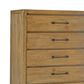 Ashley Sherbana 5-Drawer Chest in Light Brown, , large