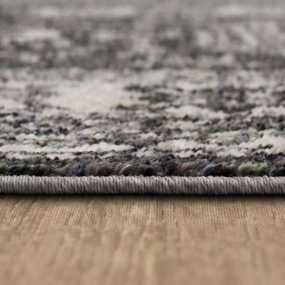 Mohawk R1200 Whimsy 5' 3" X 8' Dark Grey Area Rug, , large