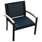 Three Birds Casual Tribeca and SoHo 5-Piece Patio Conversation Set in Black, , large