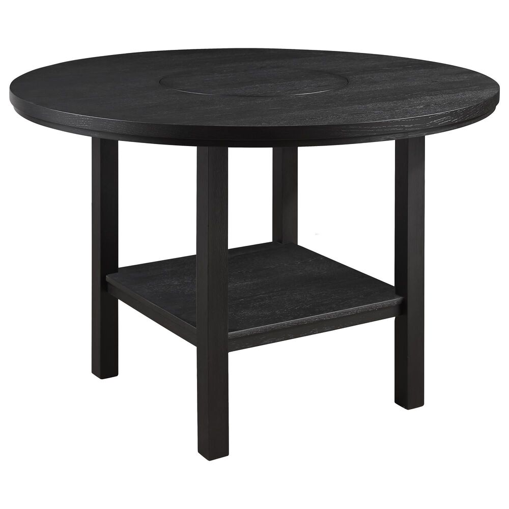 Crown Mark Guthrie Counter Height Table in Charcoal - Table Only, , large