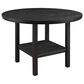 Crown Mark Guthrie Counter Height Table in Charcoal - Table Only, , large