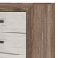 Ashley Sharnari 5-Drawer Chest in Antique White and Gray Brown, , large
