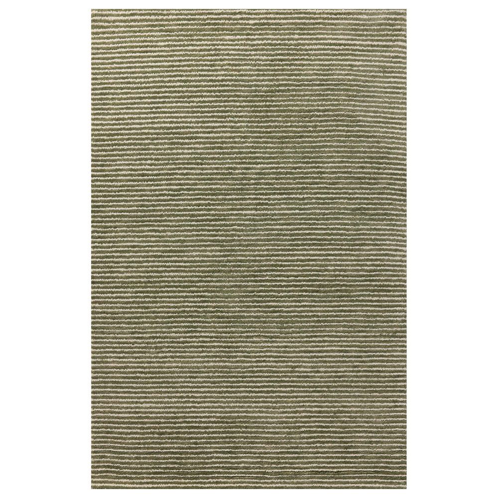 Loloi Sunday 8"6" x 11"6" Olive and Ivory Area Rug, , large