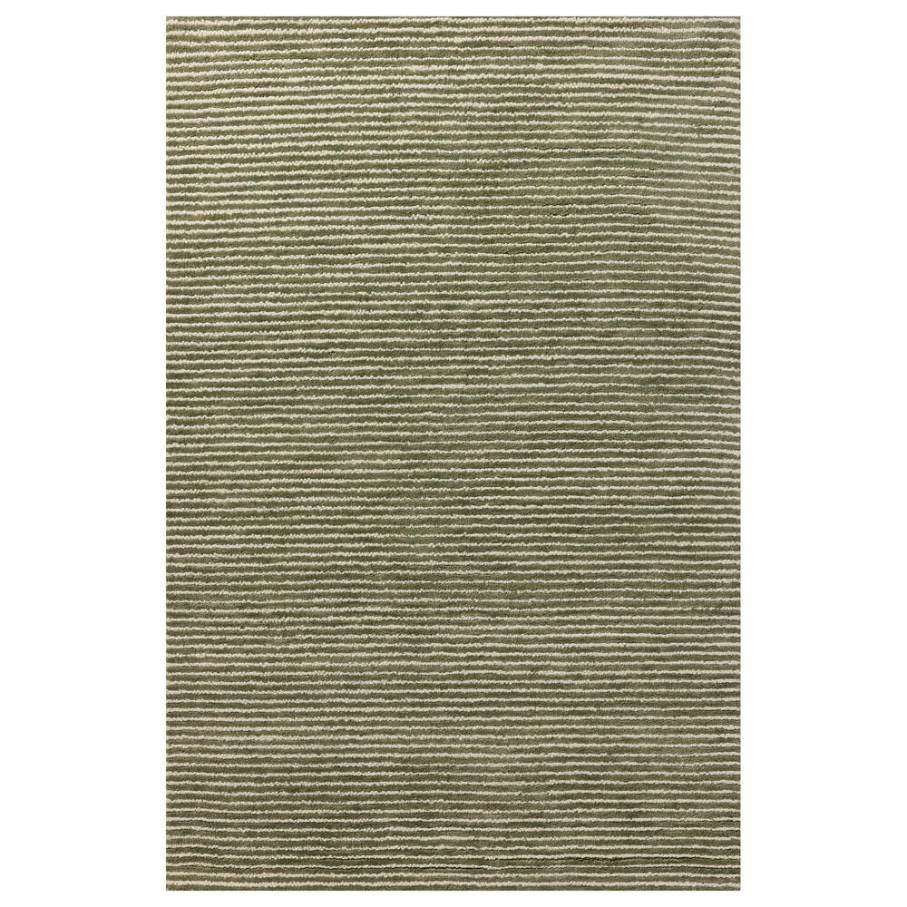 Loloi Sunday 8"6" x 11"6" Olive and Ivory Area Rug, , large