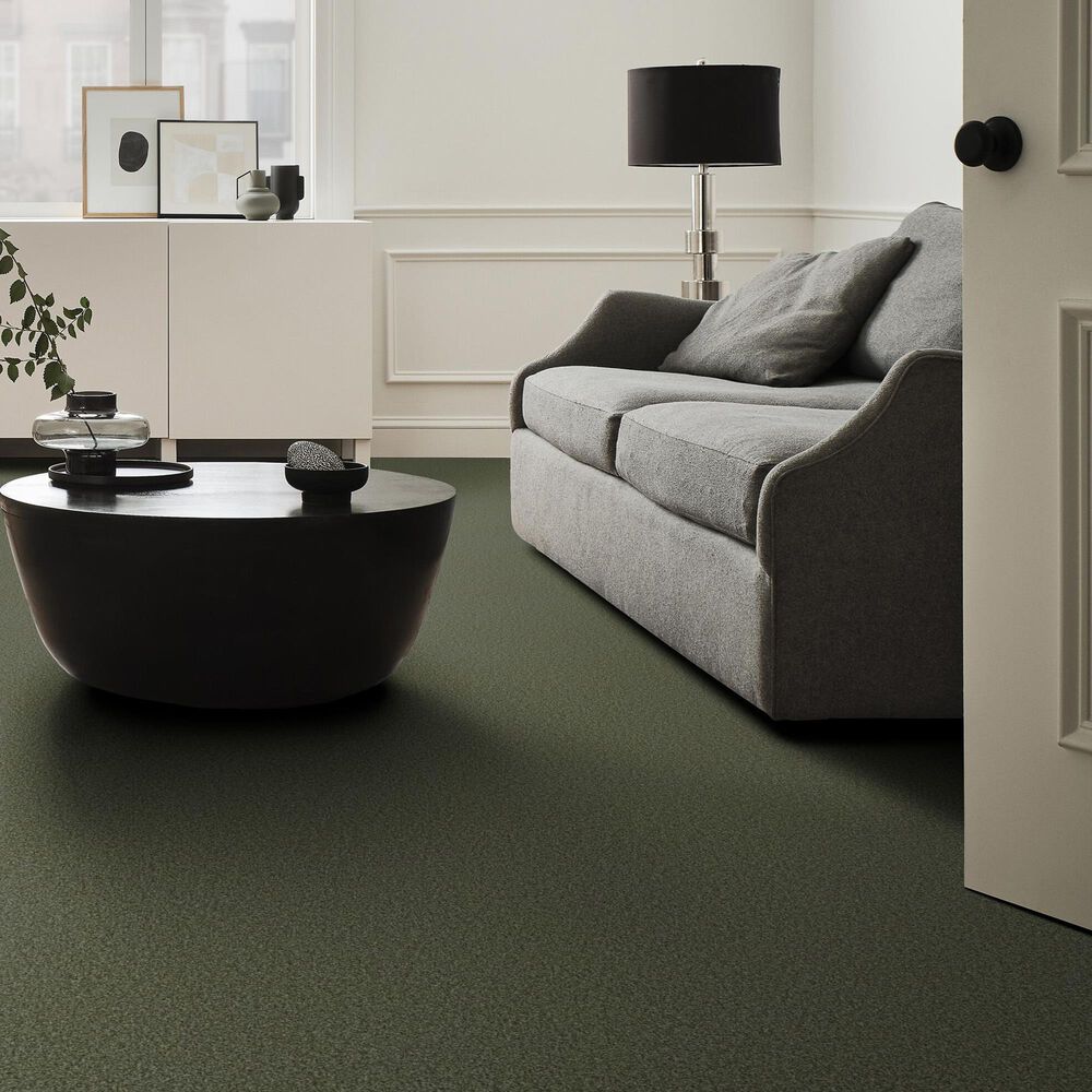 Shaw Tonal Comfort Blue Carpet in Olive Grove, , large