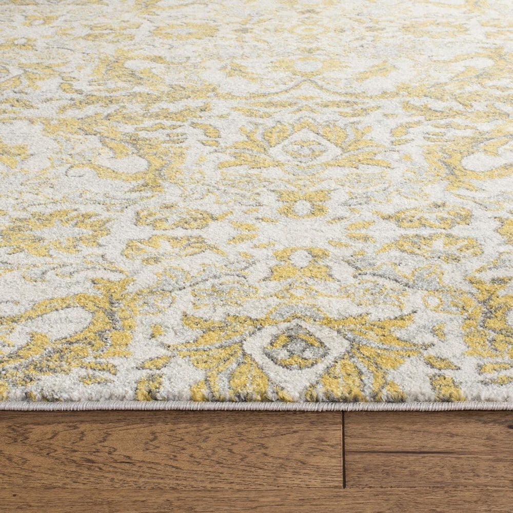 Safavieh Evoke EVK238S-3 3&#39; x 5&#39; Ivory/Gold Area Rug, , large