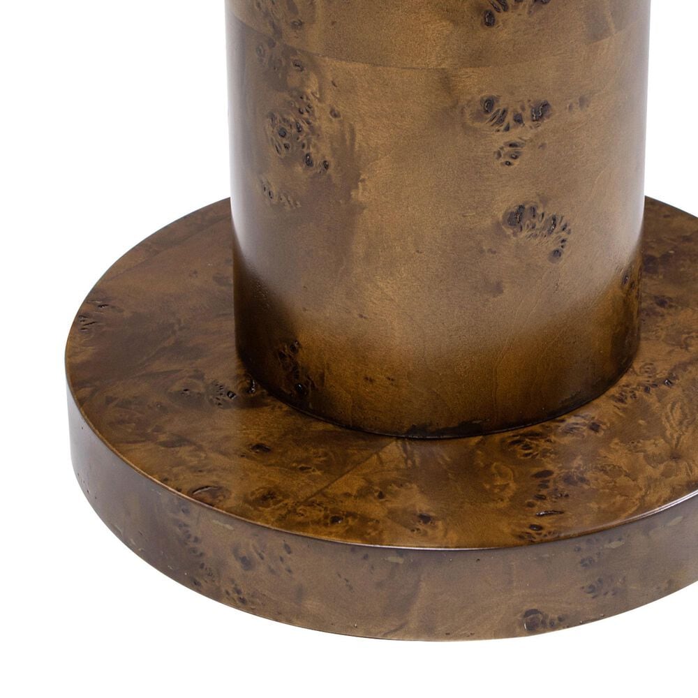 Jennifer Taylor Home Kenzie Accent Side Table in Walnut Brown, , large