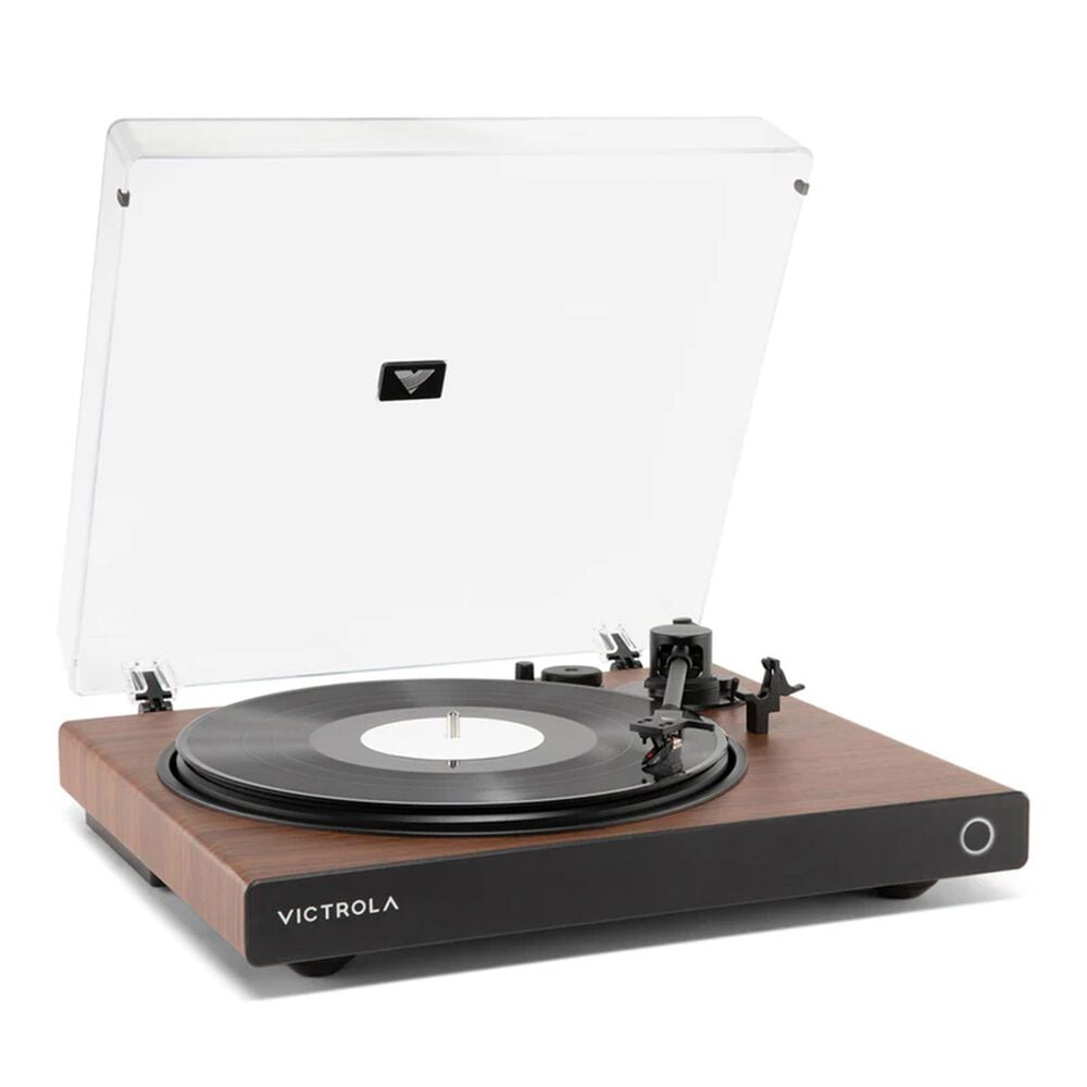 Victrola Wave Bluetooth Turntable with Auracast in Walnut, , large