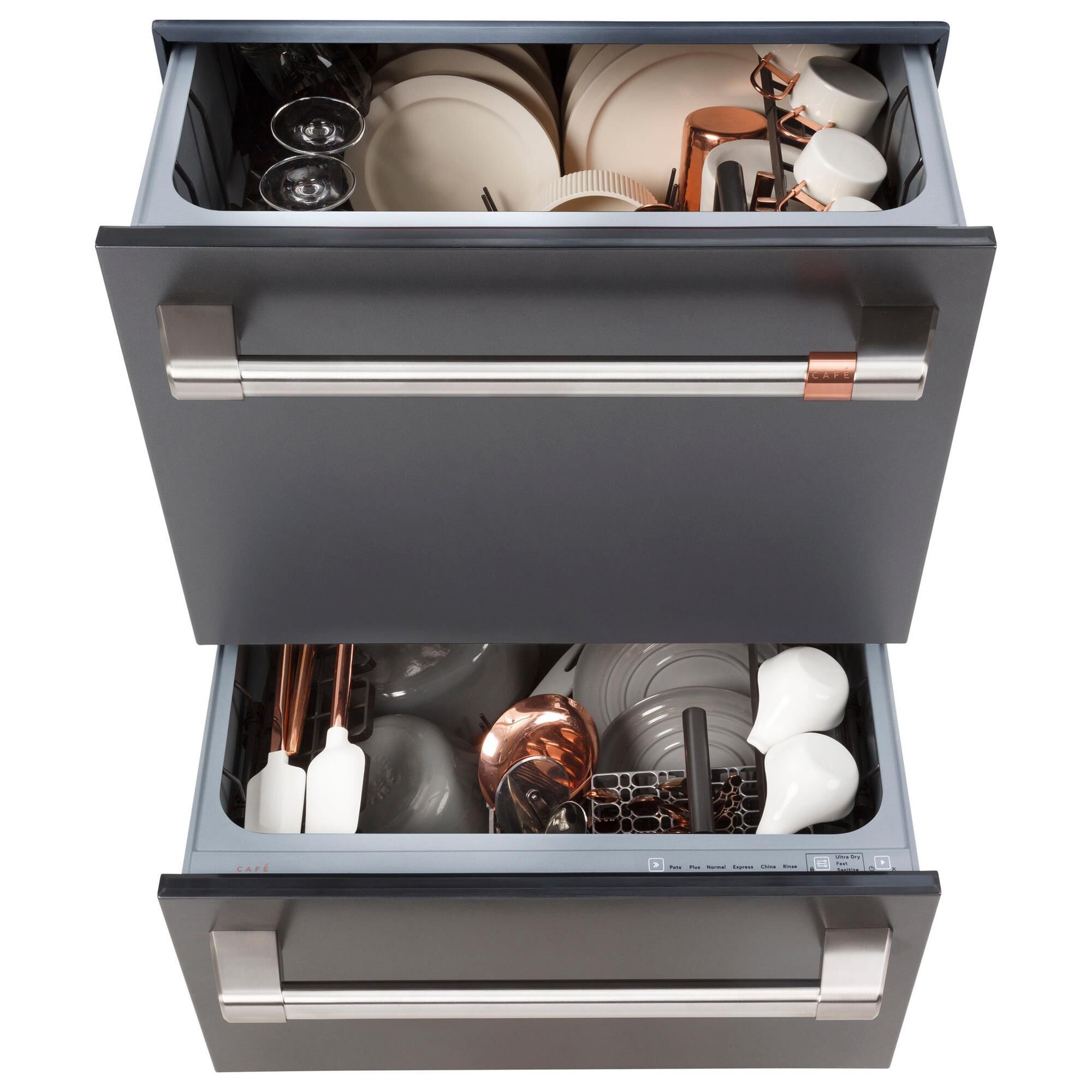 Dishwasher with 2 separate drawers discount